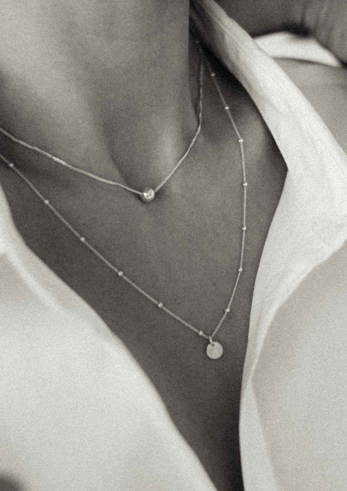 Bubble Necklace - Silver