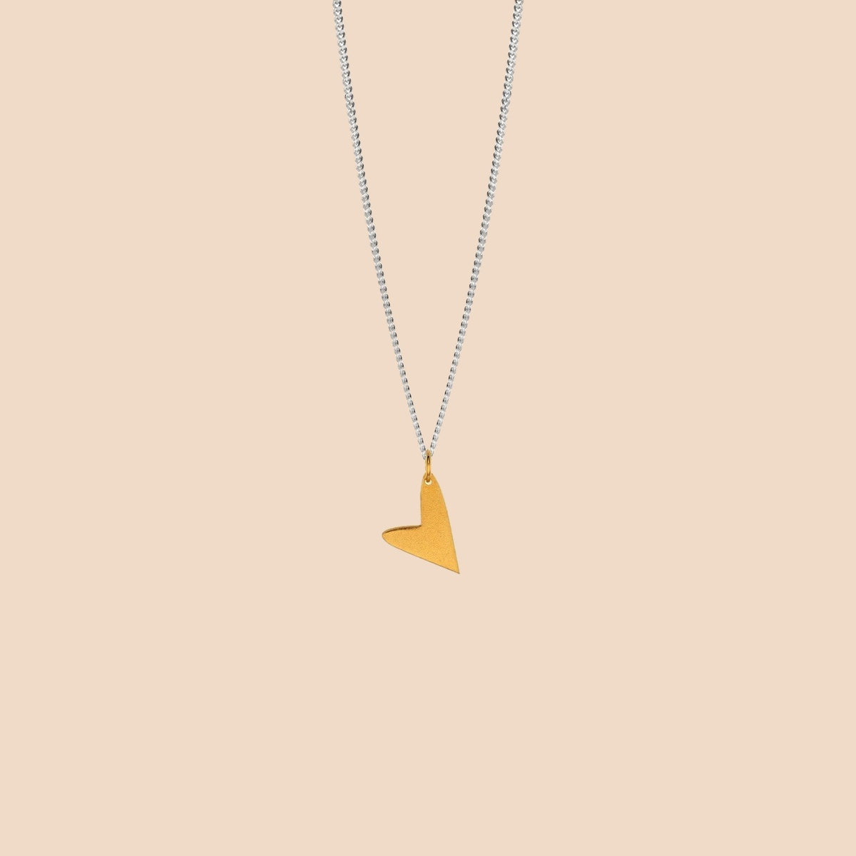 Collier cœur plaqué or ÉPRISE – Maison Kori, vue 8