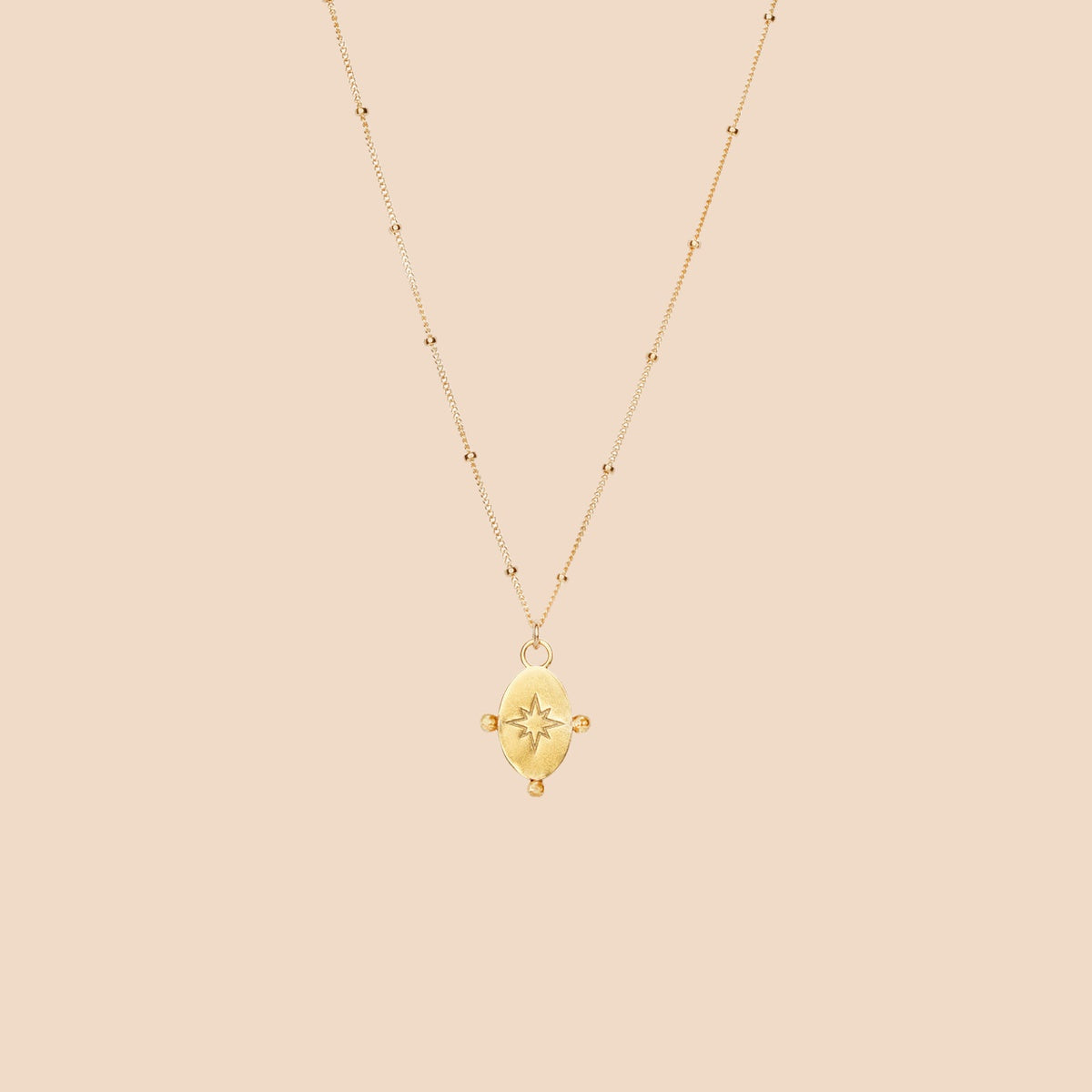 Collier étoile doré VÉNUS – Maison Kori
